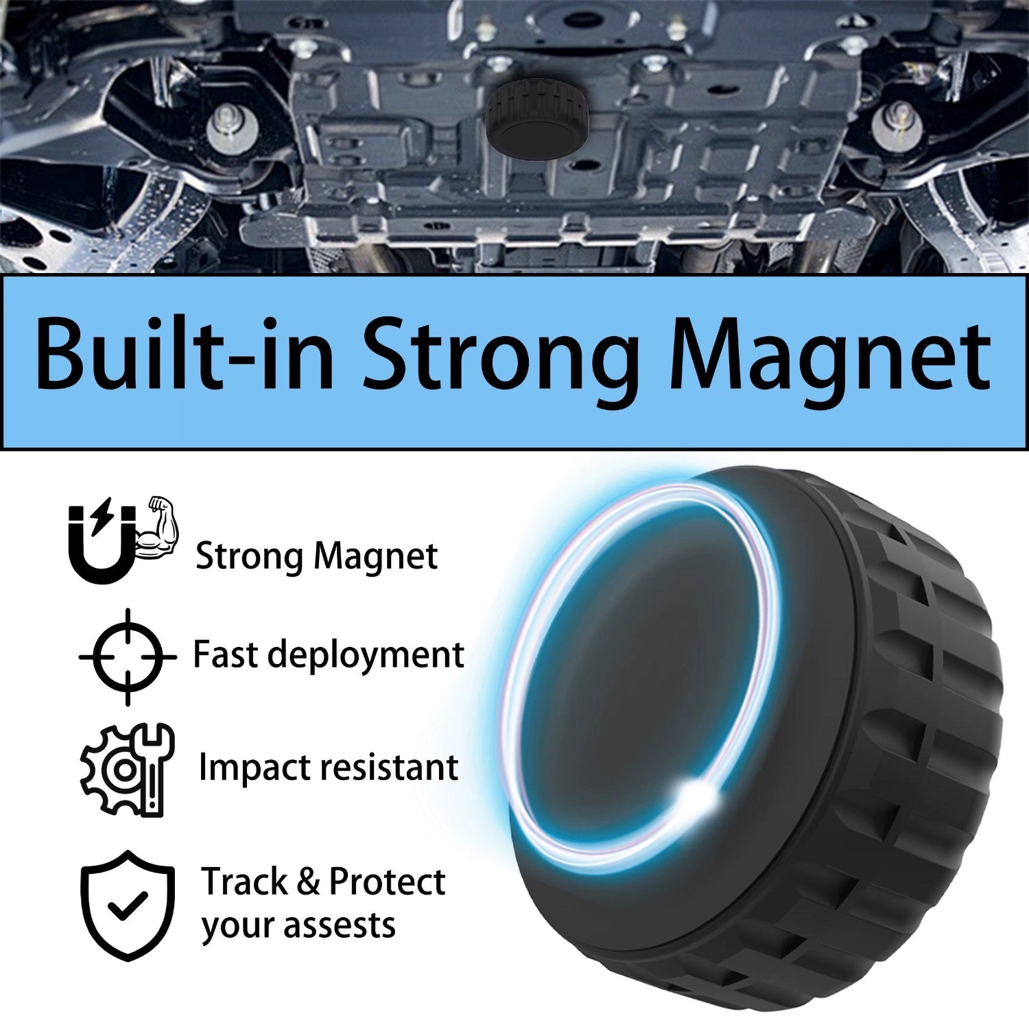 Outdoor waterproof magnetic cover - ProtecTag