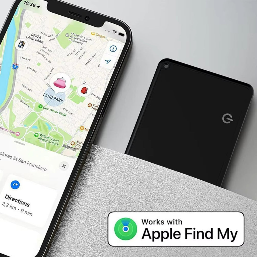 Slim wallet tracker with Apple Find My - ProtecTag